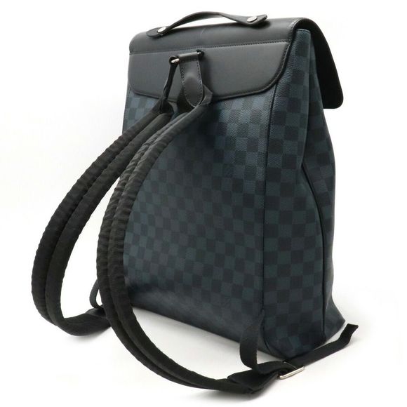 Louis Vuitton Damier Cobalt Newport Backpack Rucksack Daypack - Picture 2 of 8